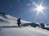 BEL GIRETTO SUL PIZZO FORMICO IN UNA PASQUETTA ANCORA FREDDA E CON NEVE FRESCA lunedì 5 aprile 2010 - FOTOGALLERY